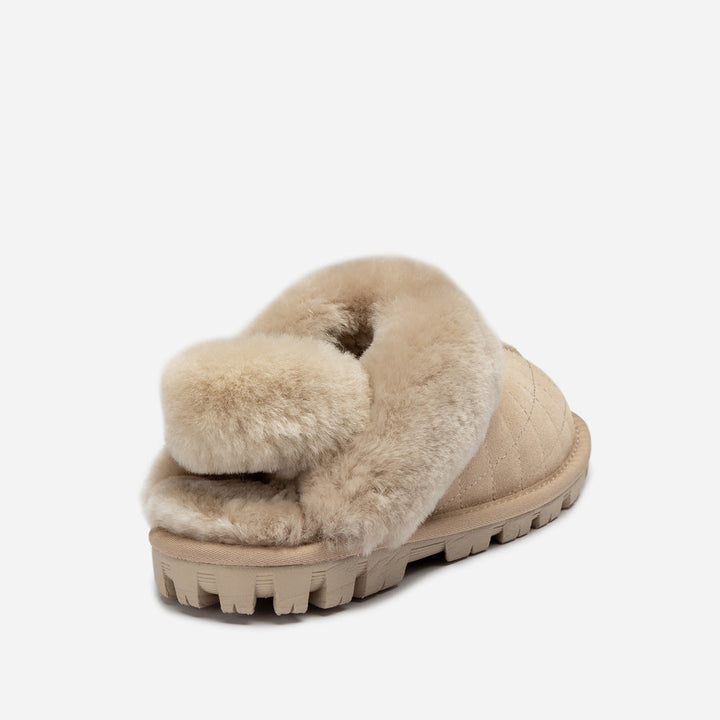 OZWEAR UGG Coquette Matelasse Emb Logo Slipper( Detachable Feature)