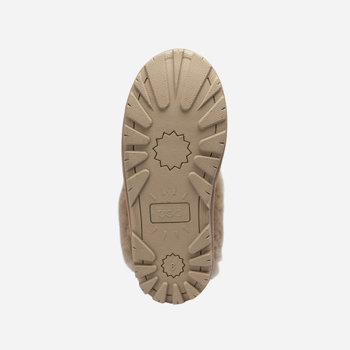 OZWEAR UGG Coquette Matelasse Emb Logo Slipper( Detachable Feature)