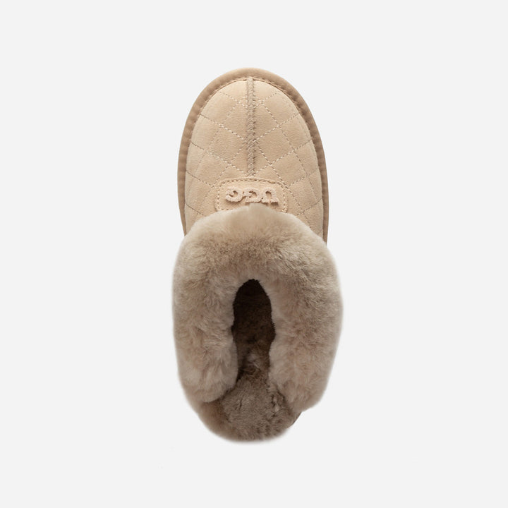 OZWEAR UGG Coquette Matelasse Emb Logo Slipper( Detachable Feature)