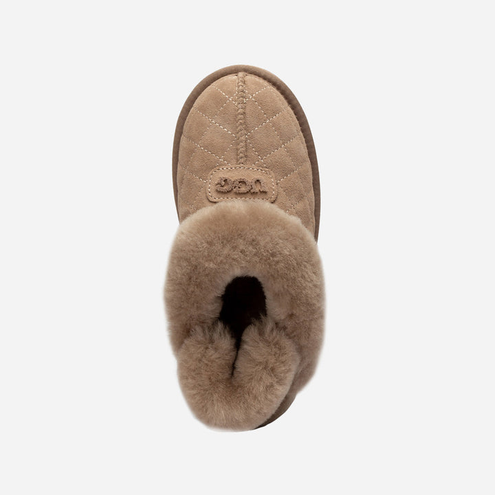 OZWEAR UGG Coquette Matelasse Emb Logo Slipper( Detachable Feature)