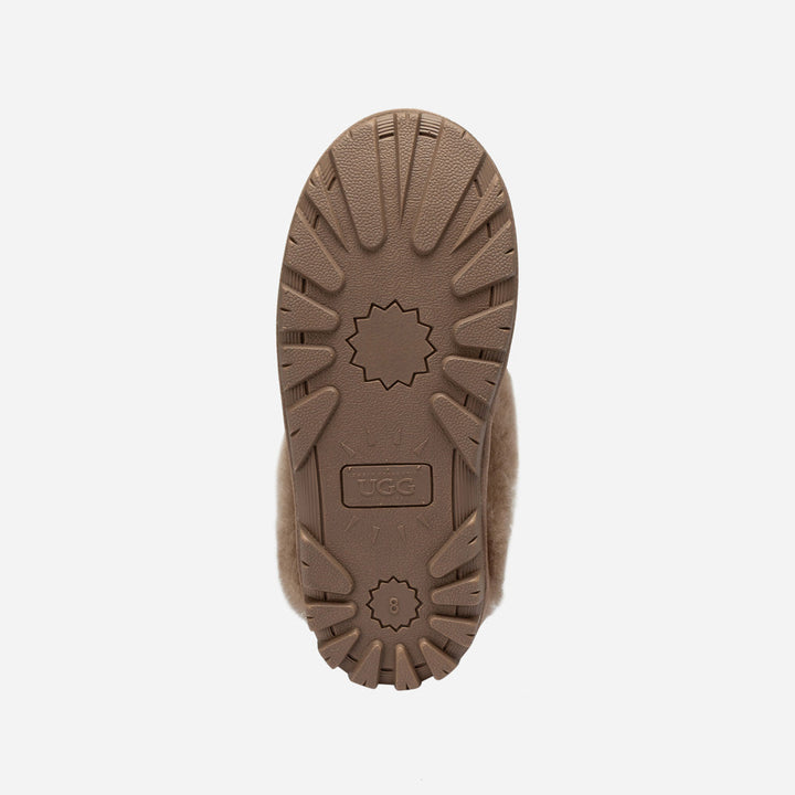 OZWEAR UGG Coquette Matelasse Emb Logo Slipper( Detachable Feature)
