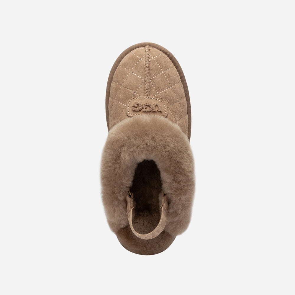 OZWEAR UGG Coquette Matelasse Emb Logo Slipper( Detachable Feature)