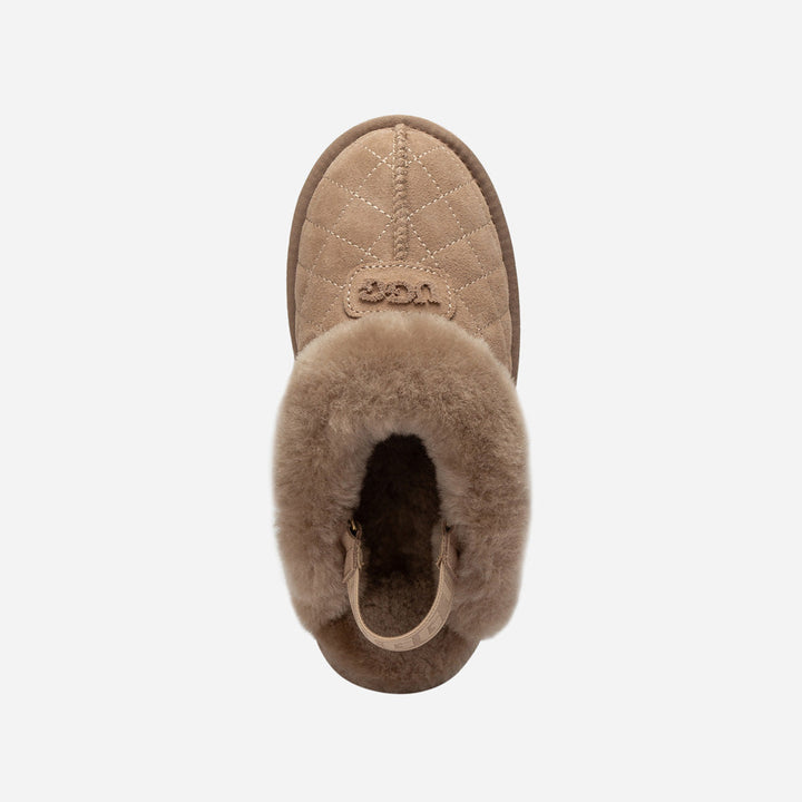 OZWEAR UGG Coquette Matelasse Emb Logo Slipper( Detachable Feature)