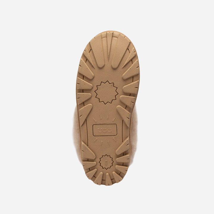 OZWEAR UGG Coquette Matelasse Emb Logo Slipper( Detachable Feature)