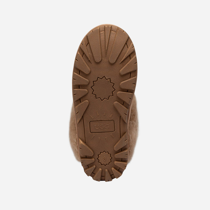 OZWEAR UGG Coquette Matelasse Emb Logo Slipper( Detachable Feature)