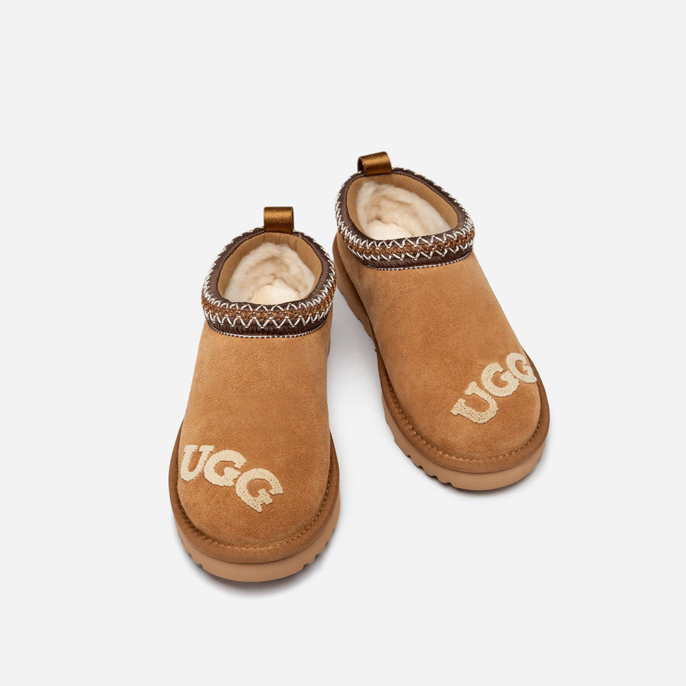 OZWEAR UGG Manly Emb Logo Slipper