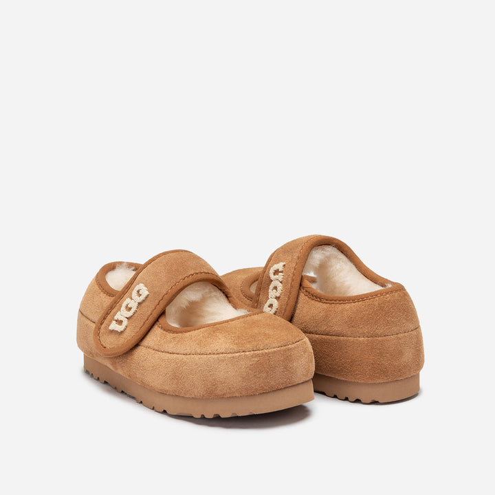 OZWEAR UGG Logo Kids Mary Jane