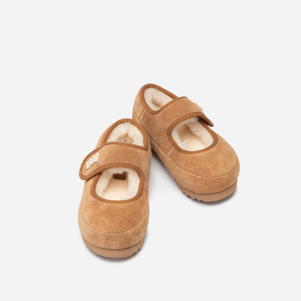 OZWEAR UGG Logo Kids Mary Jane