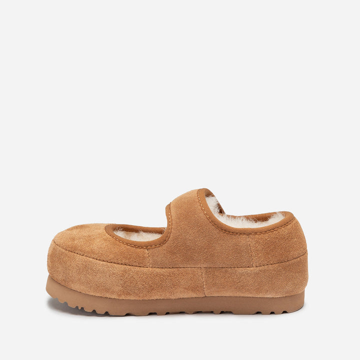 OZWEAR UGG Logo Kids Mary Jane