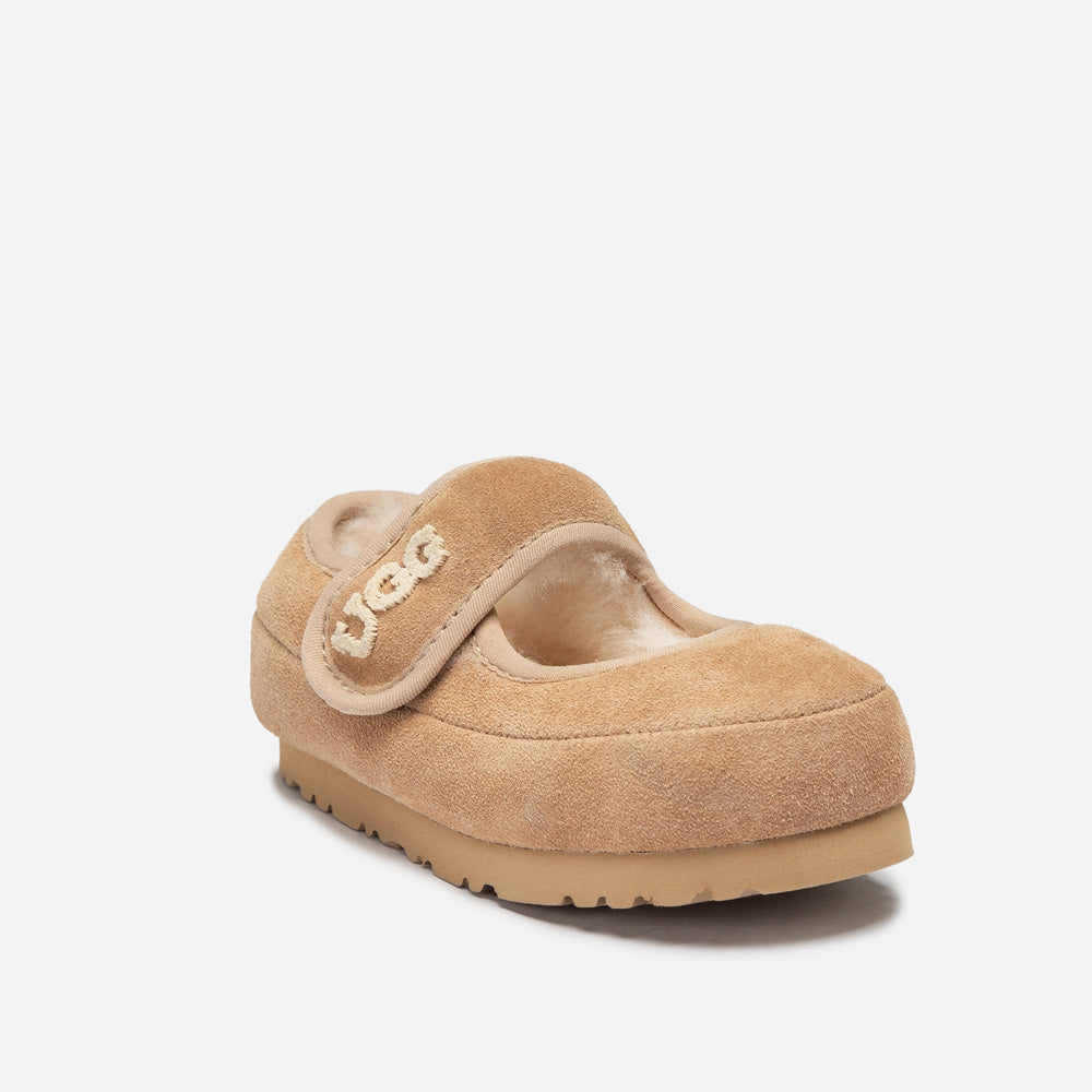 OZWEAR UGG Logo Kids Mary Jane