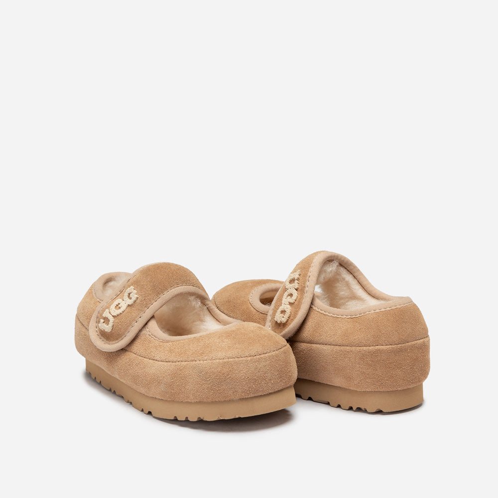 OZWEAR UGG Logo Kids Mary Jane