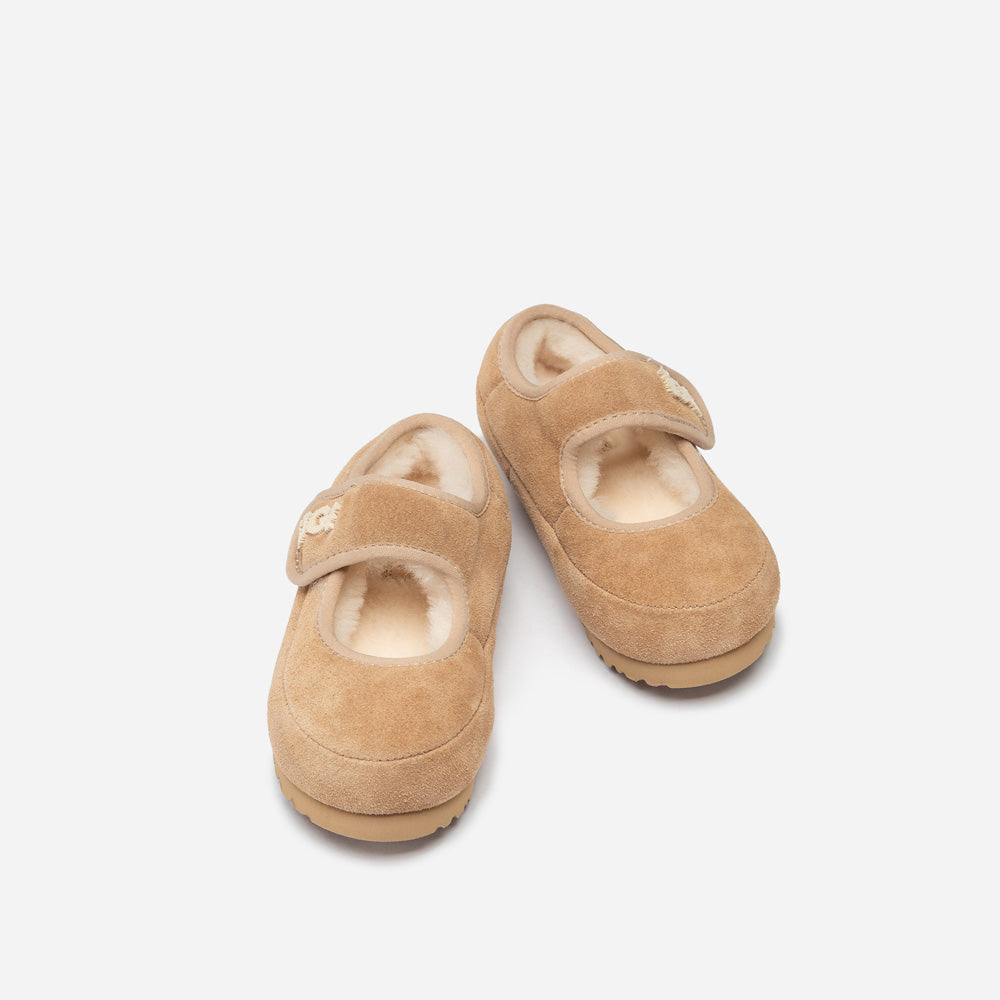 OZWEAR UGG Logo Kids Mary Jane