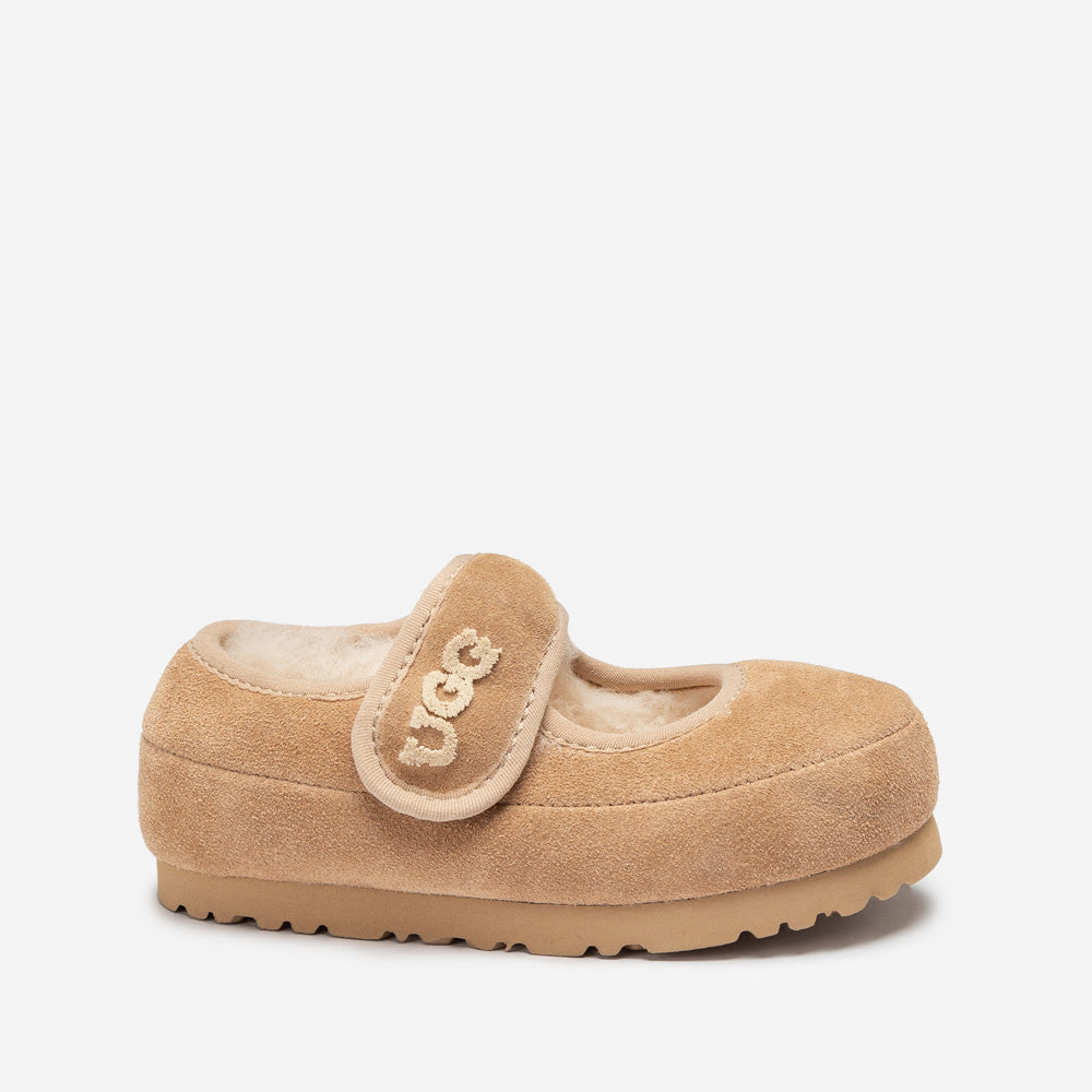 OZWEAR UGG Logo Kids Mary Jane