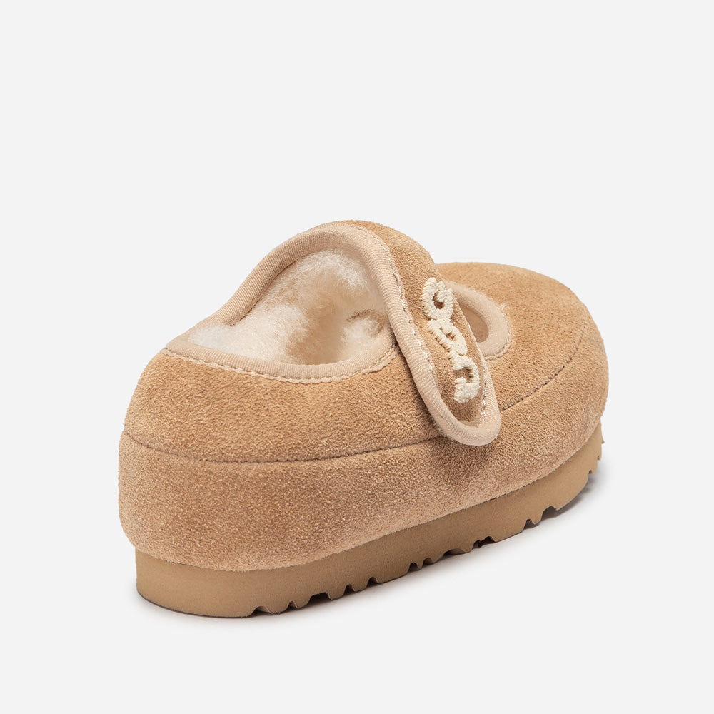 OZWEAR UGG Logo Kids Mary Jane