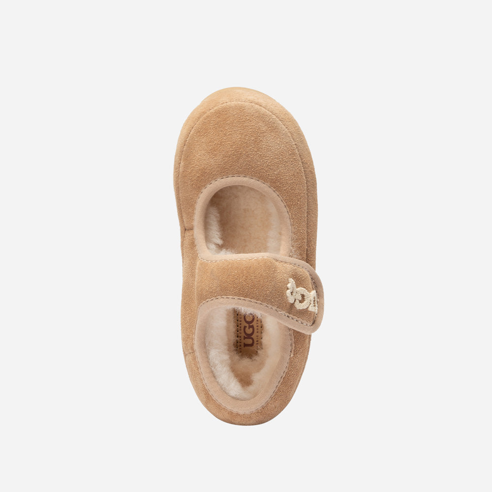 OZWEAR UGG Logo Kids Mary Jane