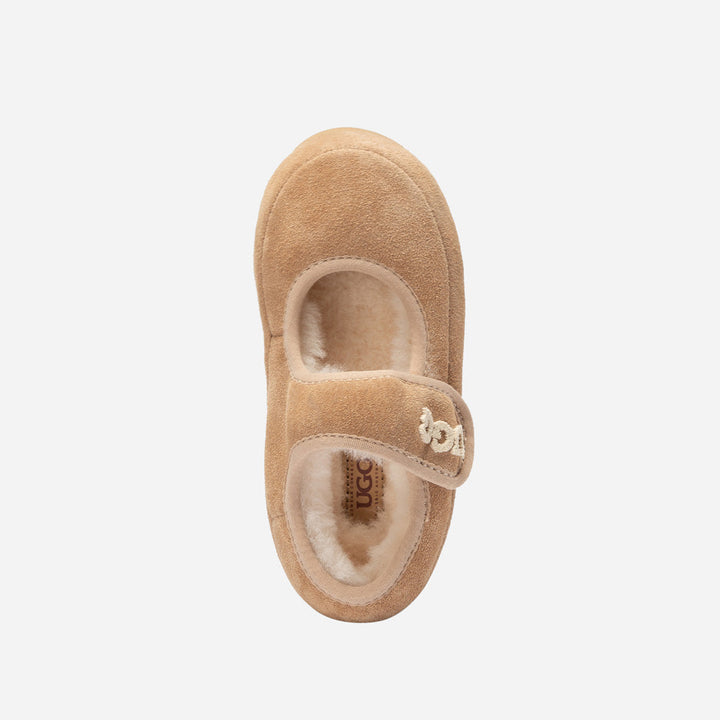 OZWEAR UGG Logo Kids Mary Jane