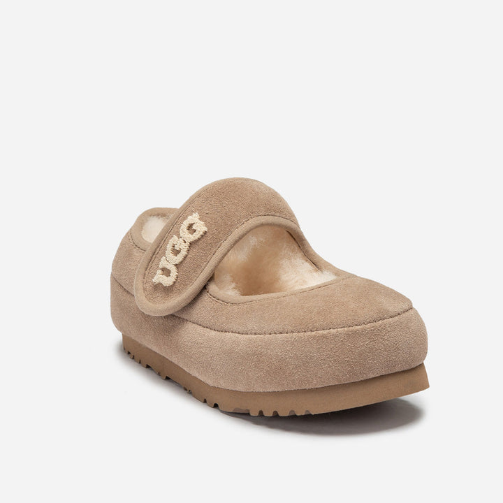 OZWEAR UGG Logo Kids Mary Jane