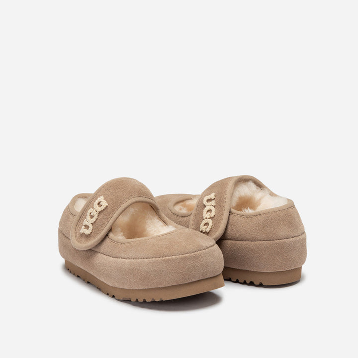 OZWEAR UGG Logo Kids Mary Jane