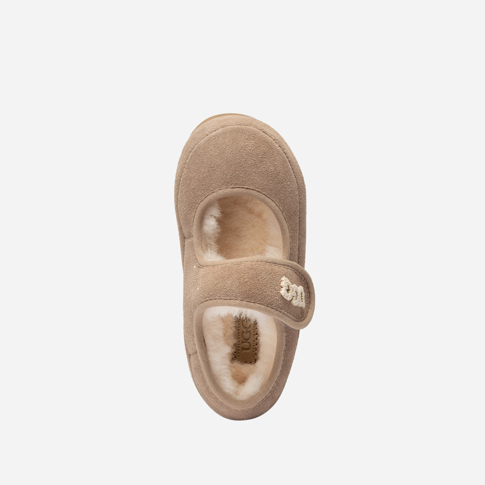 OZWEAR UGG Logo Kids Mary Jane
