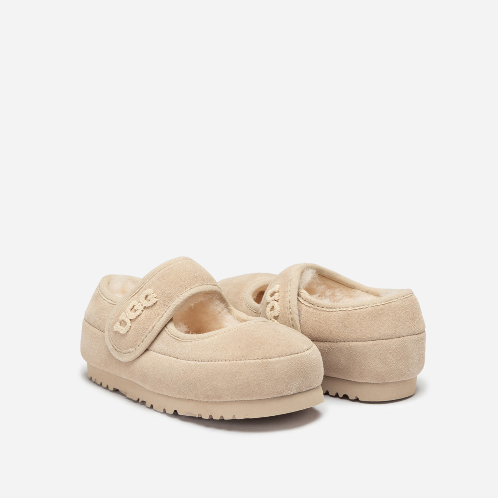 OZWEAR UGG Logo Kids Mary Jane