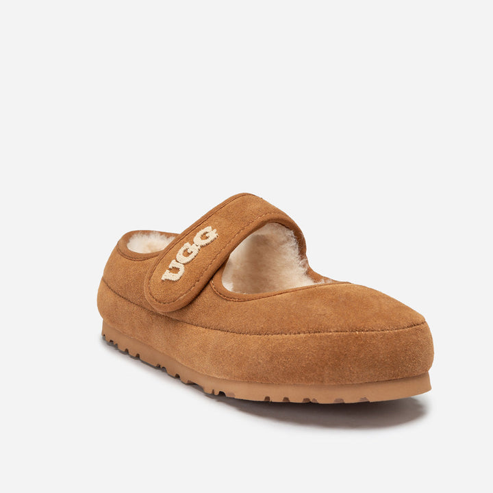 OZWEAR UGG Mary Jane Emb Logo