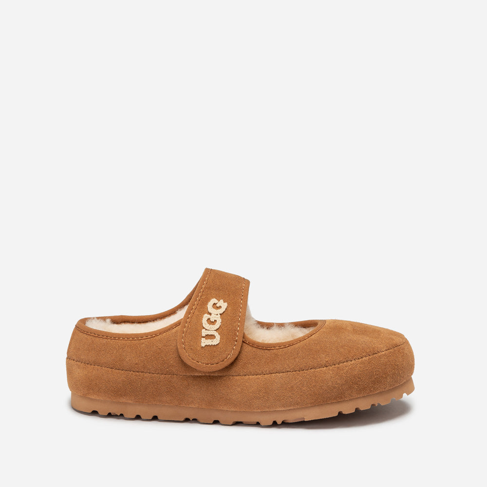 OZWEAR UGG Mary Jane Emb Logo
