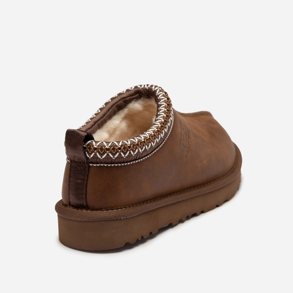 OZWEAR UGG Sydney Oiled Leather Slipper (Water Resistant)