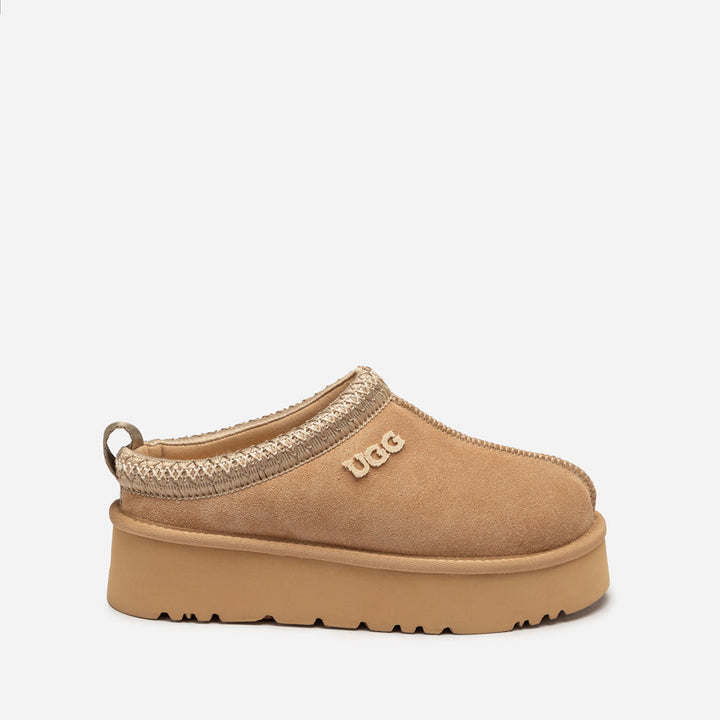 OZWEAR UGG Sydney Embroidery Platform Slipper