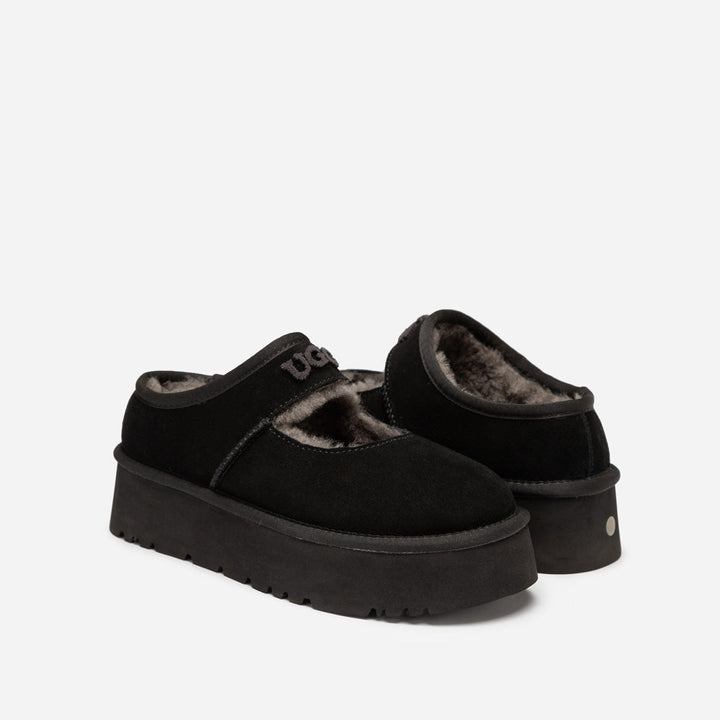OZWEAR UGG Mary Jane Emb Logo Platform