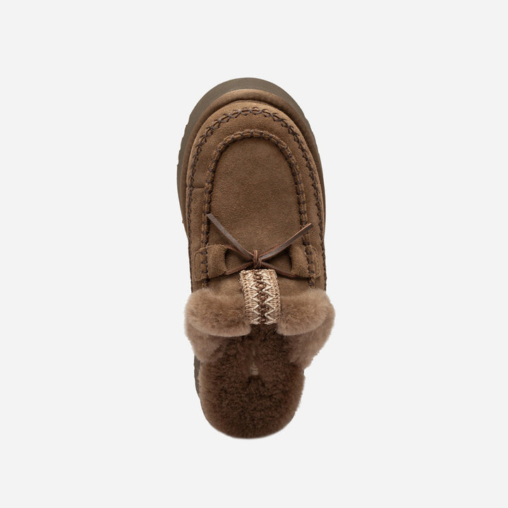 OZWEAR UGG Letitia Platform Slipper (Replaceable Decoration)