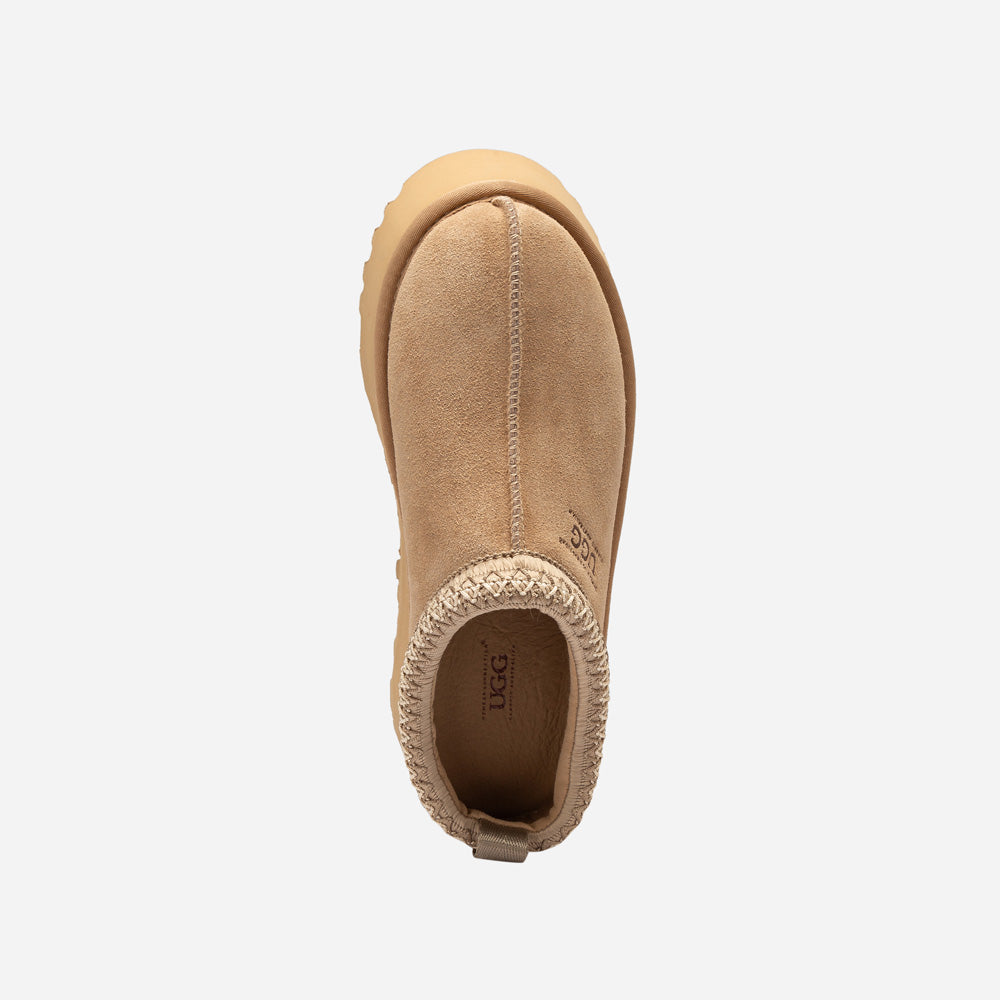 OZWEAR UGG Sydney Spring Platform Slipper (Water Resistant) (Detachable Wool Insole)