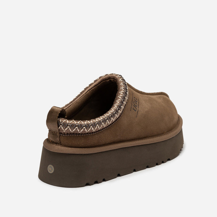 OZWEAR UGG Sydney Spring Platform Slipper (Water Resistant) (Detachable Wool Insole)