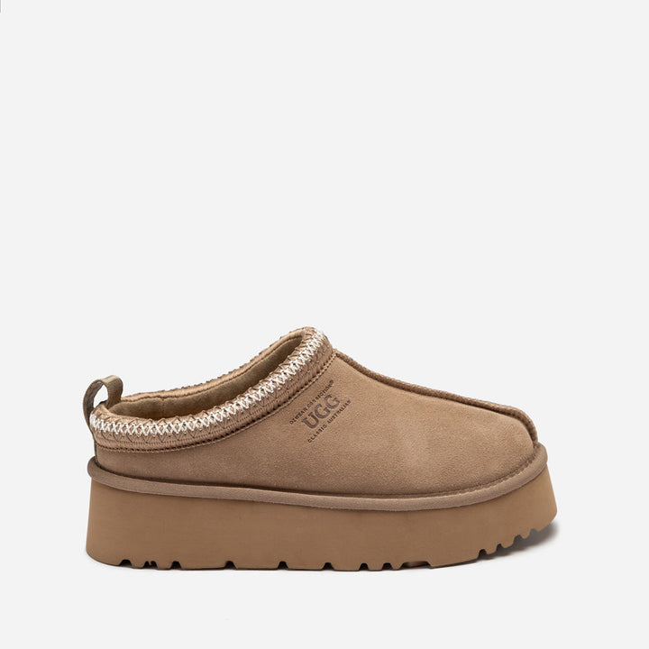 OZWEAR UGG Sydney Spring Platform Slipper (Water Resistant) (Detachable Wool Insole)