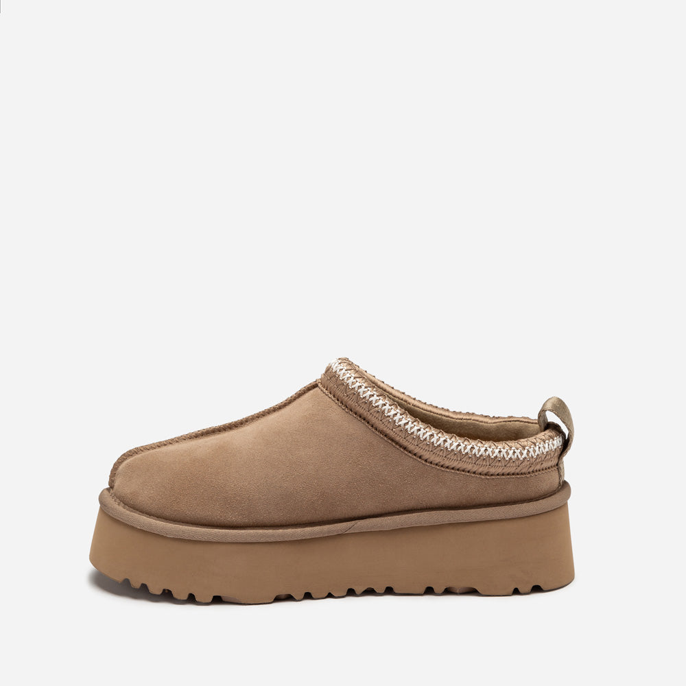 OZWEAR UGG Sydney Spring Platform Slipper (Water Resistant) (Detachable Wool Insole)
