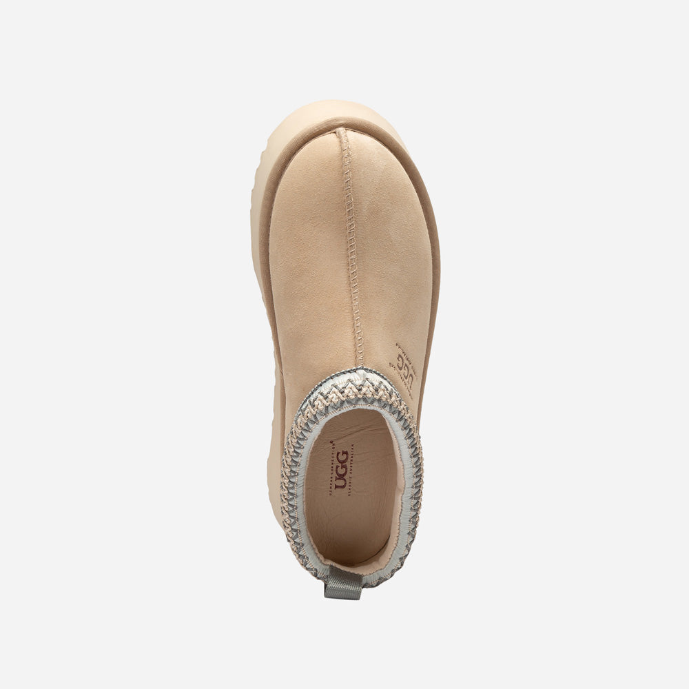 OZWEAR UGG Sydney Spring Platform Slipper (Water Resistant) (Detachable Wool Insole)
