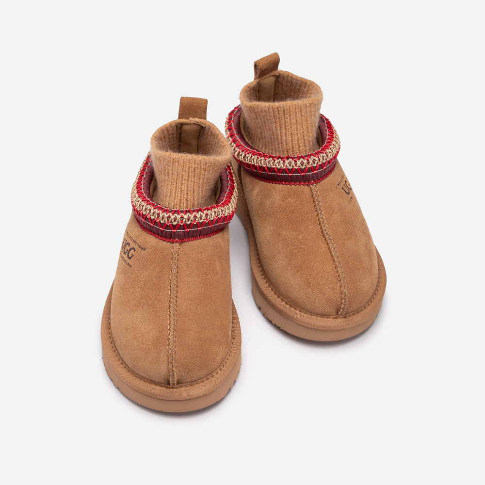 OZWEAR UGG Kids Sydney Knit Slipper