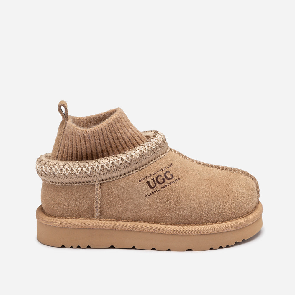 OZWEAR UGG Kids Sydney Knit Slipper