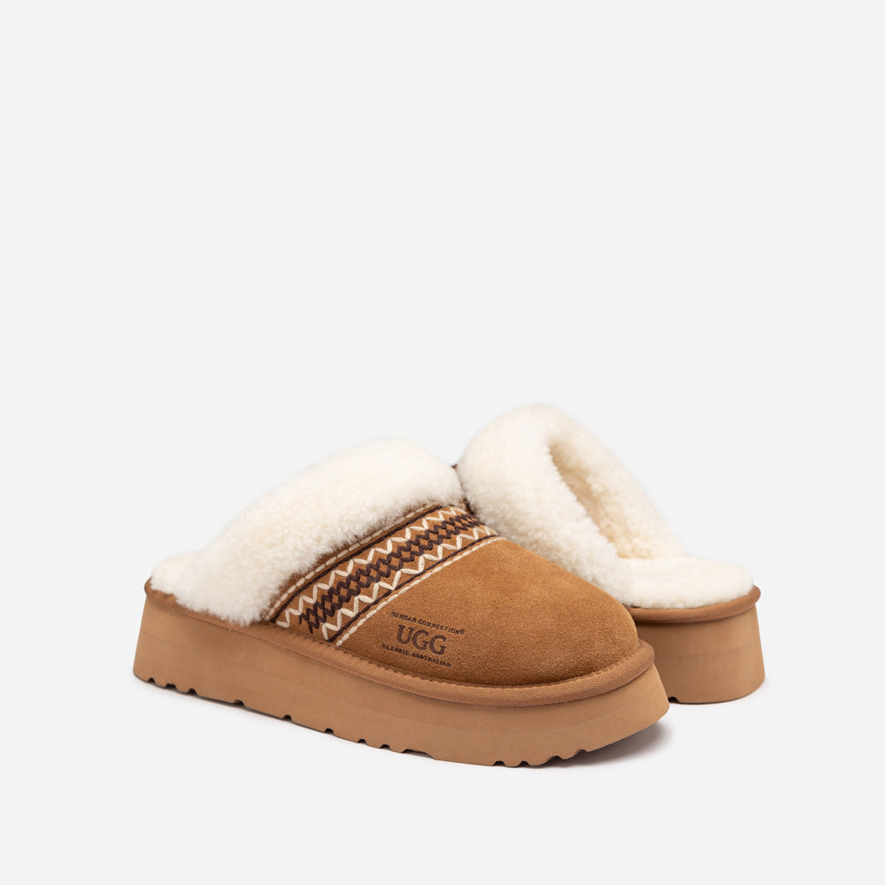 OZWEAR UGG Hobart Platform Slipper