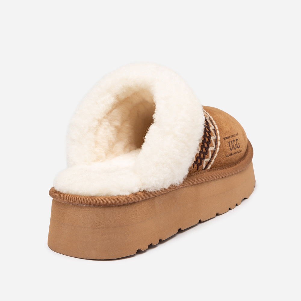 OZWEAR UGG Hobart Platform Slipper