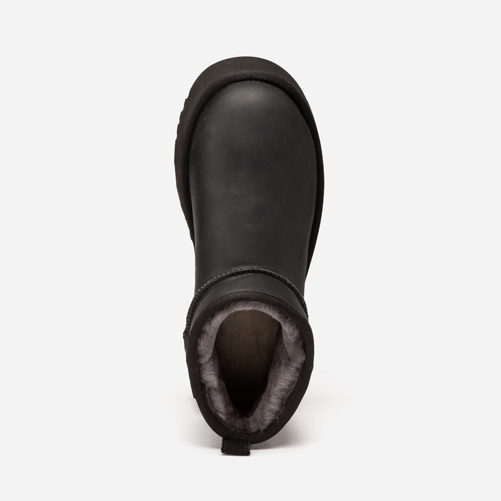 OZWEAR UGG Classic Platform Ultra Mini Boot (Oiled Leather) (4.5cm)