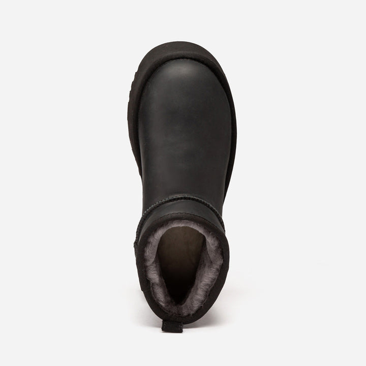 OZWEAR UGG Classic Platform Ultra Mini Boot (Oiled Leather) (4.5cm)