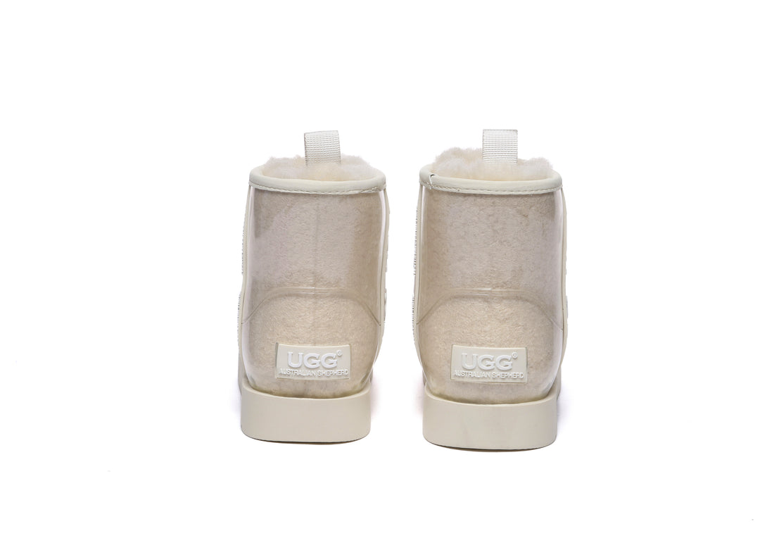 Clear Waterproof and Shearling Classic Boots